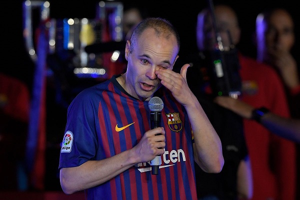Andrés Iniesta ei ole koskaan saanut punaista korttia urallaan Andrés Iniesta ei ole koskaan saanut punaista korttia urallaan